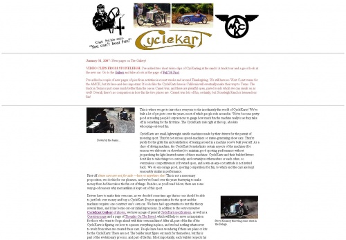 An Introduction to CycleKarting