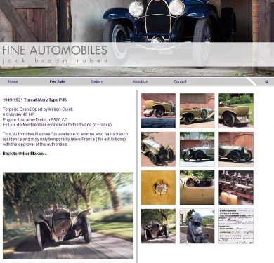 Fine Automobiles - Investment in pleasure_1257430908741