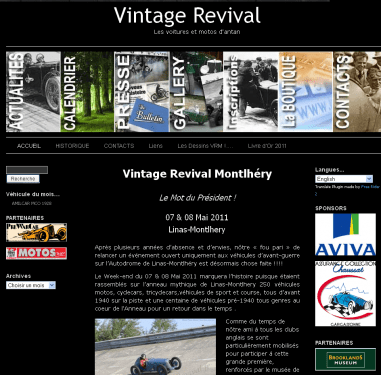 Vintage Revival - Les voitures et motos d'antan