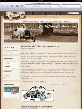 cycleCars-Condorcet Webseite