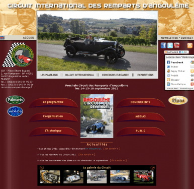 Circuit des Remparts d'Angoulême - Home
