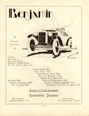 Benjamin-Anzeige-1923