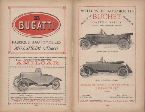 Grand-Palais 1921 Amilcar