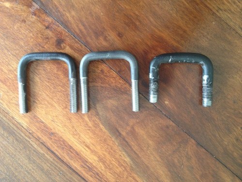 Amilcar-Blattfederhalterung