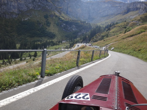 Klausen: und wieder runter