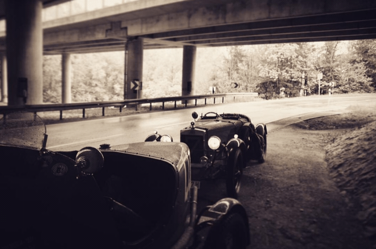 Mille Miglia Fiat 509 S von 1931 und Adams Special 1927