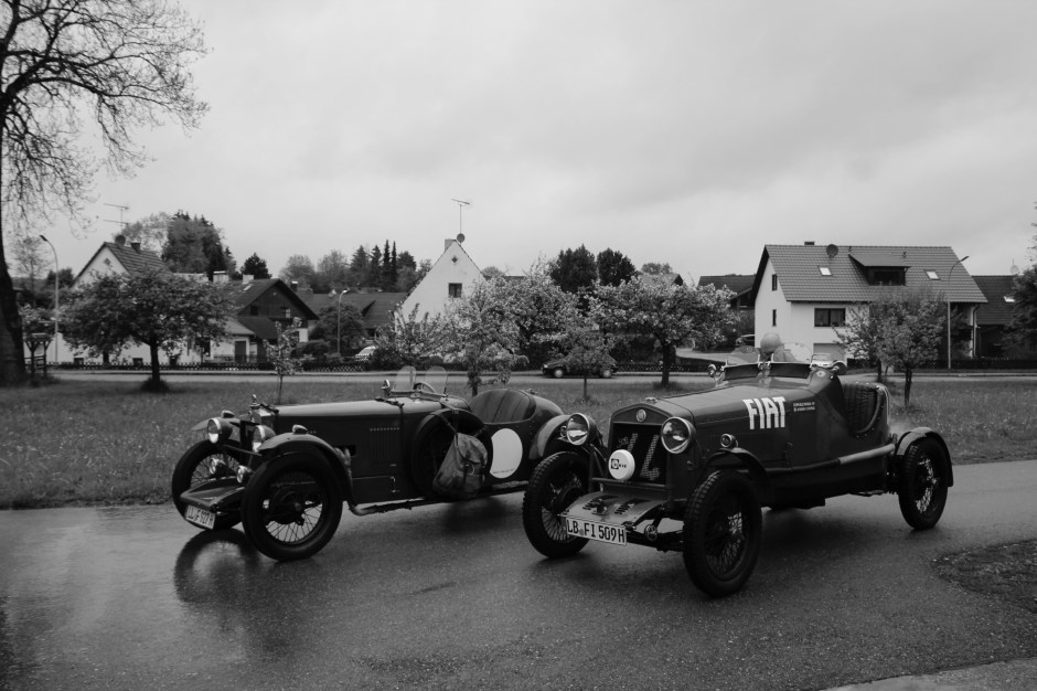Mille Miglia Fiat 509 S von 1931  und Fiat 509 Adams Special 1927