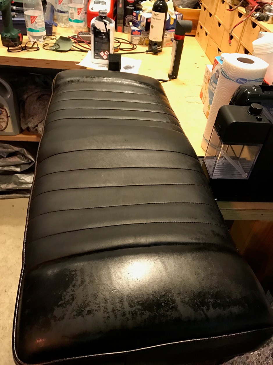 Sitz Fiat nach dem Färben