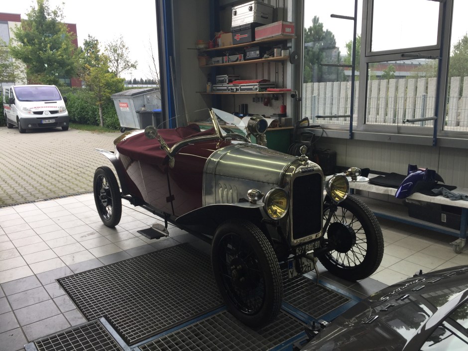 Benjamin Typ B 1922 in der Werkstatt bei kfz-kuernsteiner-erber.de