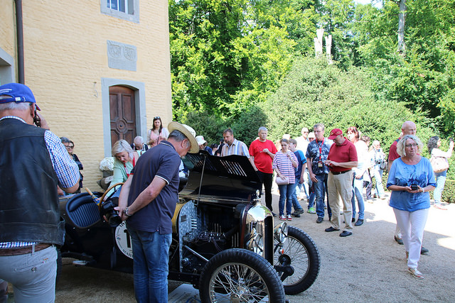 Amilcar bei den Schloss Dyck Classic Days