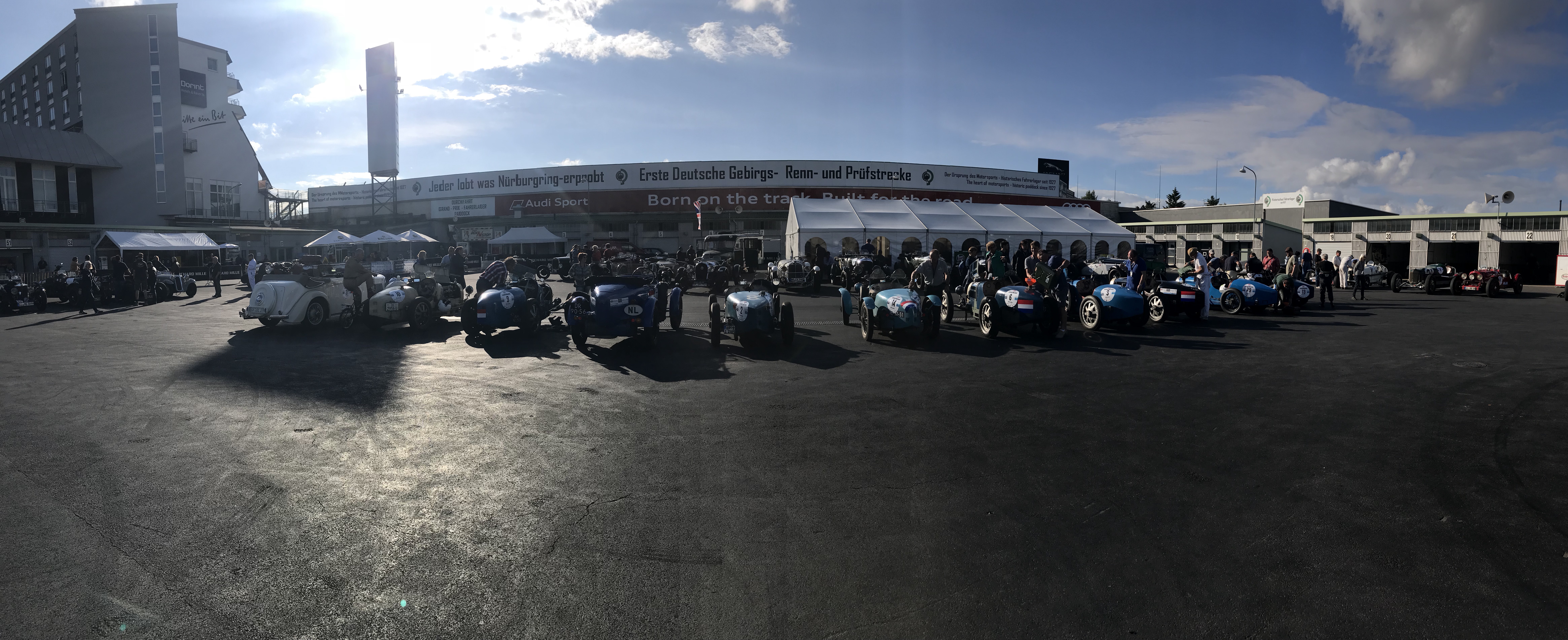 Nürburgring altes Fahrerlager - Bugatti