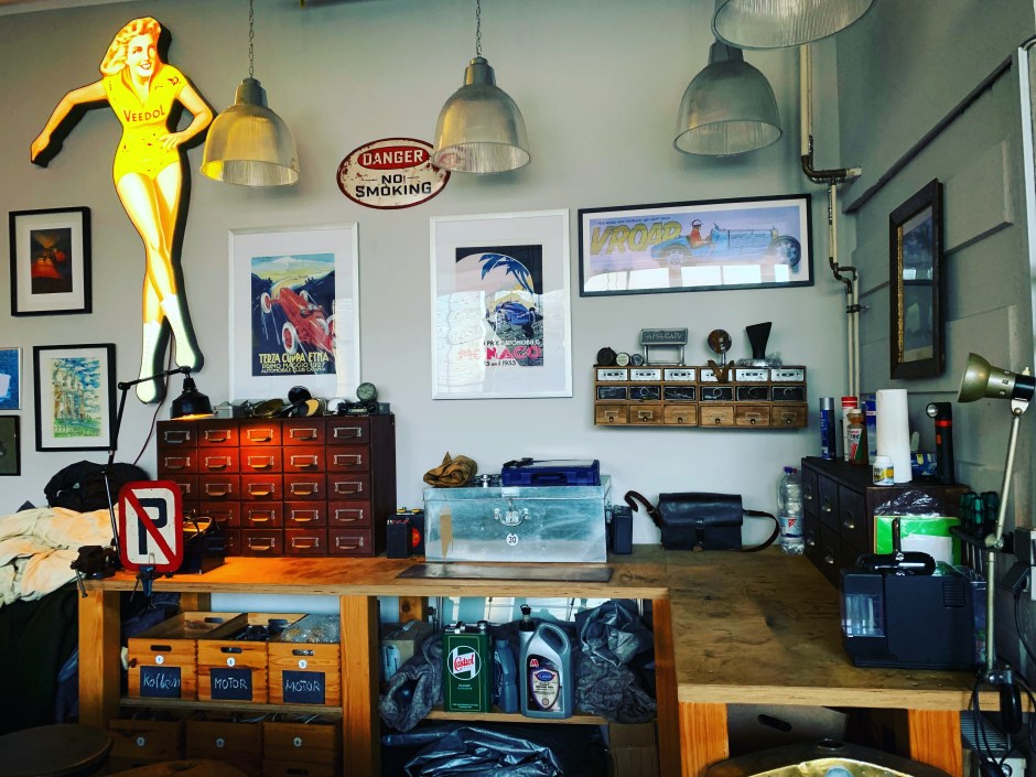 Einblick in Michis Garage