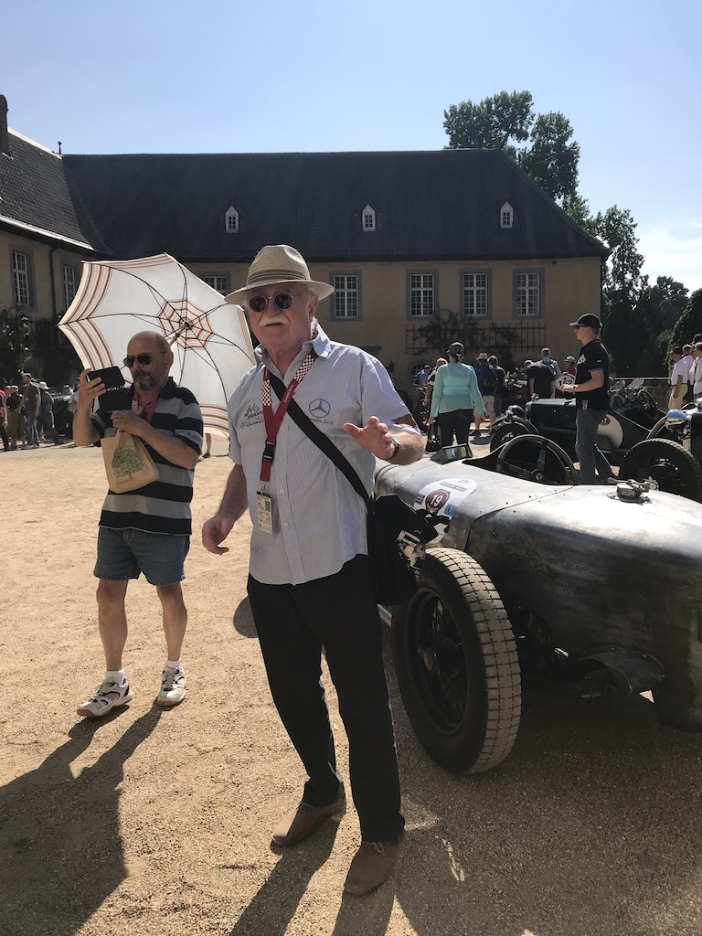 Helmut bei den Schloss Dyck Classic Days