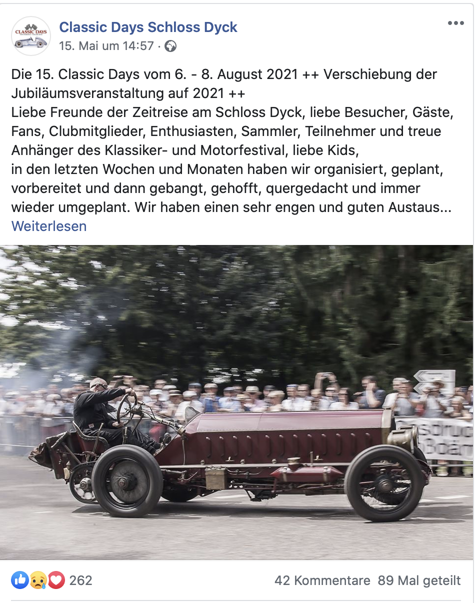 Quelle FB Classic Days Schloss Dyck