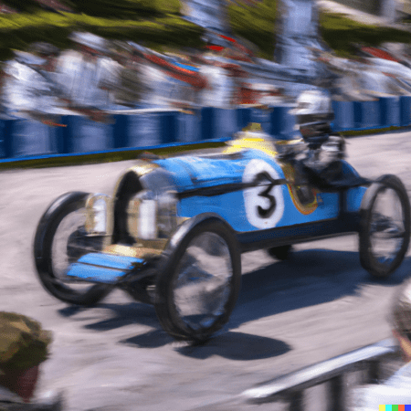 Openai Dall-e oldtimer Picture