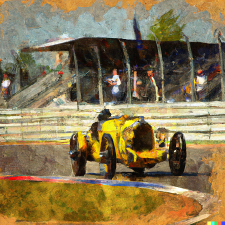 Openai Dall-e oldtimer Picture